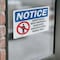 Signmission Admittance With ID Badge Only OSHA Notice Sign, Vinyl Decal, 10in W x 7in L, 2PK OS-2PACK-NS-D-710-L-15207 - alternate 3